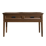 Frazier Park Brown Cherry Wood Sofa Table by Homelegance at Eve Furniture