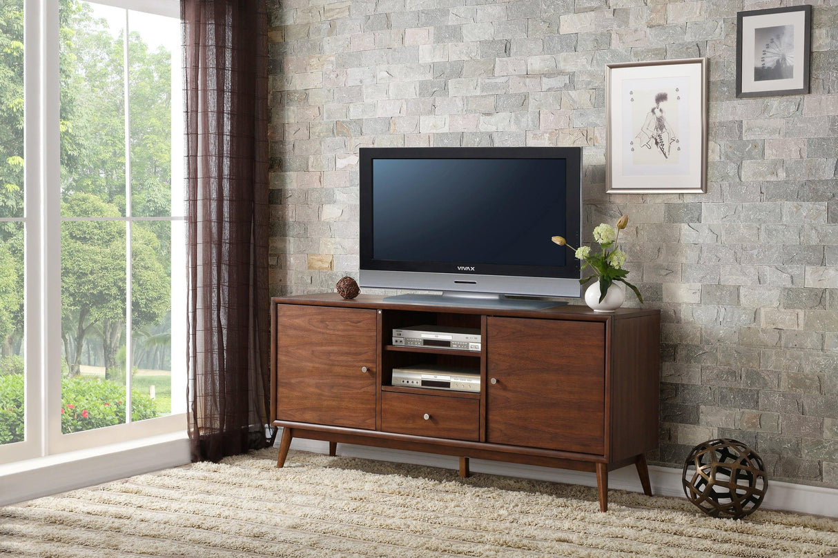 Frolic Brown TV Stand by Homelegance at Eve Furniture