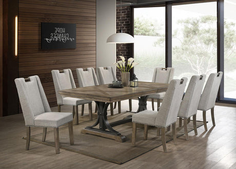 Gaby Brown Dining Room Set by New Era Innovations at Eve Furniture