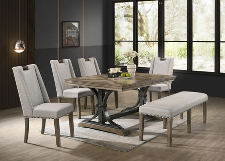 Gaby Brown Dining Room Set by New Era Innovations at Eve Furniture