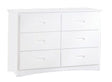 Galen White Dresser by Homelegance at Eve Furniture