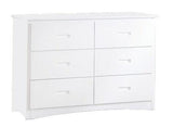 Galen White Dresser by Homelegance at Eve Furniture