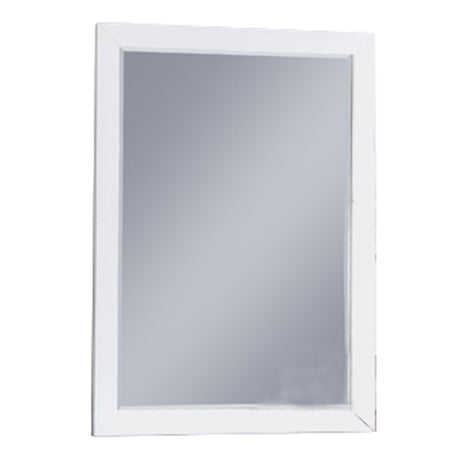 Galen White Mirror (Mirror Only) by Homelegance at Eve Furniture