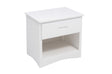 Galen White Nightstand by Homelegance at Eve Furniture