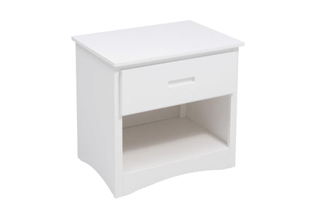 Galen White Nightstand by Homelegance at Eve Furniture