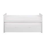 Galen White Twin/Twin Bed with Twin Trundle by Homelegance at Eve Furniture