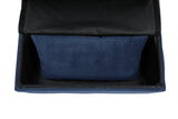 Garrell Blue Velvet Lift Top Storage Bench with Pull-out Bed by Homelegance at Eve Furniture