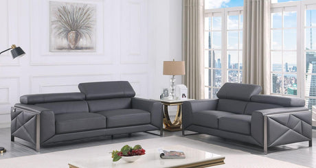 Giorgio Grey Living Room Set by New Era Innovations at Eve Furniture