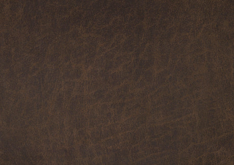 Glendale Brown Microfiber Double Reclining Sofa by Homelegance at Eve Furniture