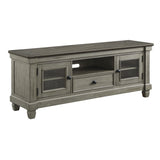 Granby Antique Gray 64" TV Stand by Homelegance at Eve Furniture