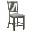 Granby Antique Gray Counter Chair, Set of 2 by Homelegance at Eve Furniture