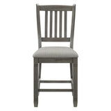 Granby Antique Gray Counter Chair, Set of 2 by Homelegance at Eve Furniture