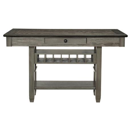 Granby Antique Gray Counter Height Set by Homelegance at Eve Furniture
