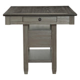Granby Antique Gray Counter Height Table by Homelegance at Eve Furniture