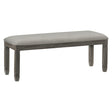 Granby Antique Gray Dining Bench by Homelegance at Eve Furniture
