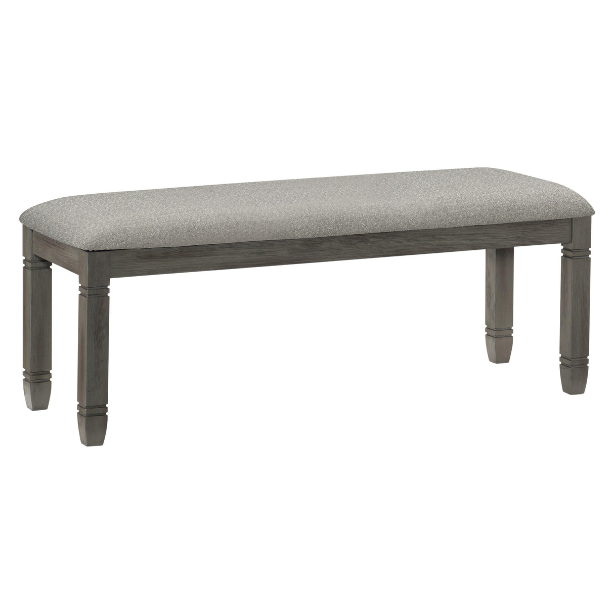 Granby Antique Gray Dining Bench by Homelegance at Eve Furniture