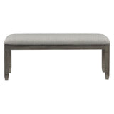 Granby Antique Gray Dining Bench by Homelegance at Eve Furniture