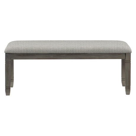 Granby Antique Gray Dining Bench by Homelegance at Eve Furniture