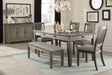 Granby Antique Gray Dining Set by Homelegance at Eve Furniture