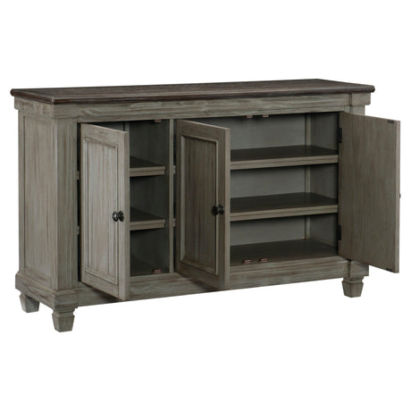 Granby Antique Gray Server by Homelegance at Eve Furniture