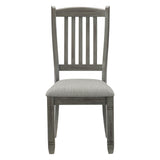 Granby Antique Gray Side Chair, Set of 2 by Homelegance at Eve Furniture