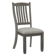 Granby Antique Gray Side Chair, Set of 2 by Homelegance at Eve Furniture