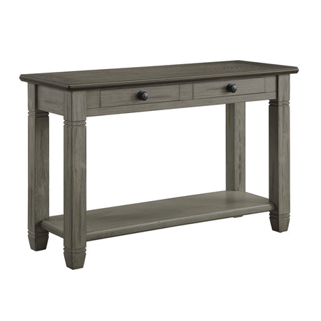 Granby Antique Gray Sofa Table by Homelegance at Eve Furniture