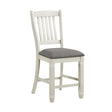 Granby Antique White Counter Chair, Set of 2 by Homelegance at Eve Furniture