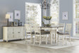 Granby Antique White Counter Height Set by Homelegance at Eve Furniture