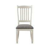 Granby Antique White Side Chair, Set of 2 by Homelegance at Eve Furniture