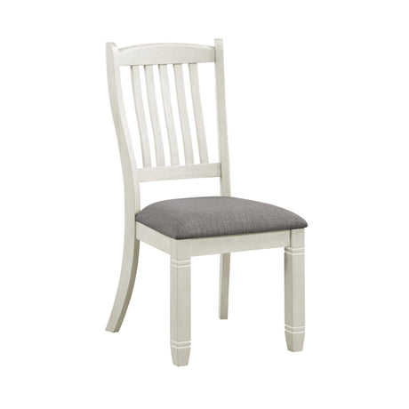 Granby Antique White Side Chair, Set of 2 by Homelegance at Eve Furniture