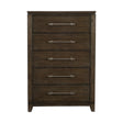 Griggs Dark Brown Chest by Homelegance at Eve Furniture