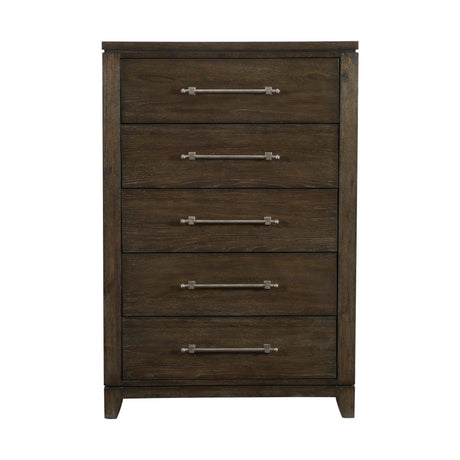 Griggs Dark Brown Chest by Homelegance at Eve Furniture