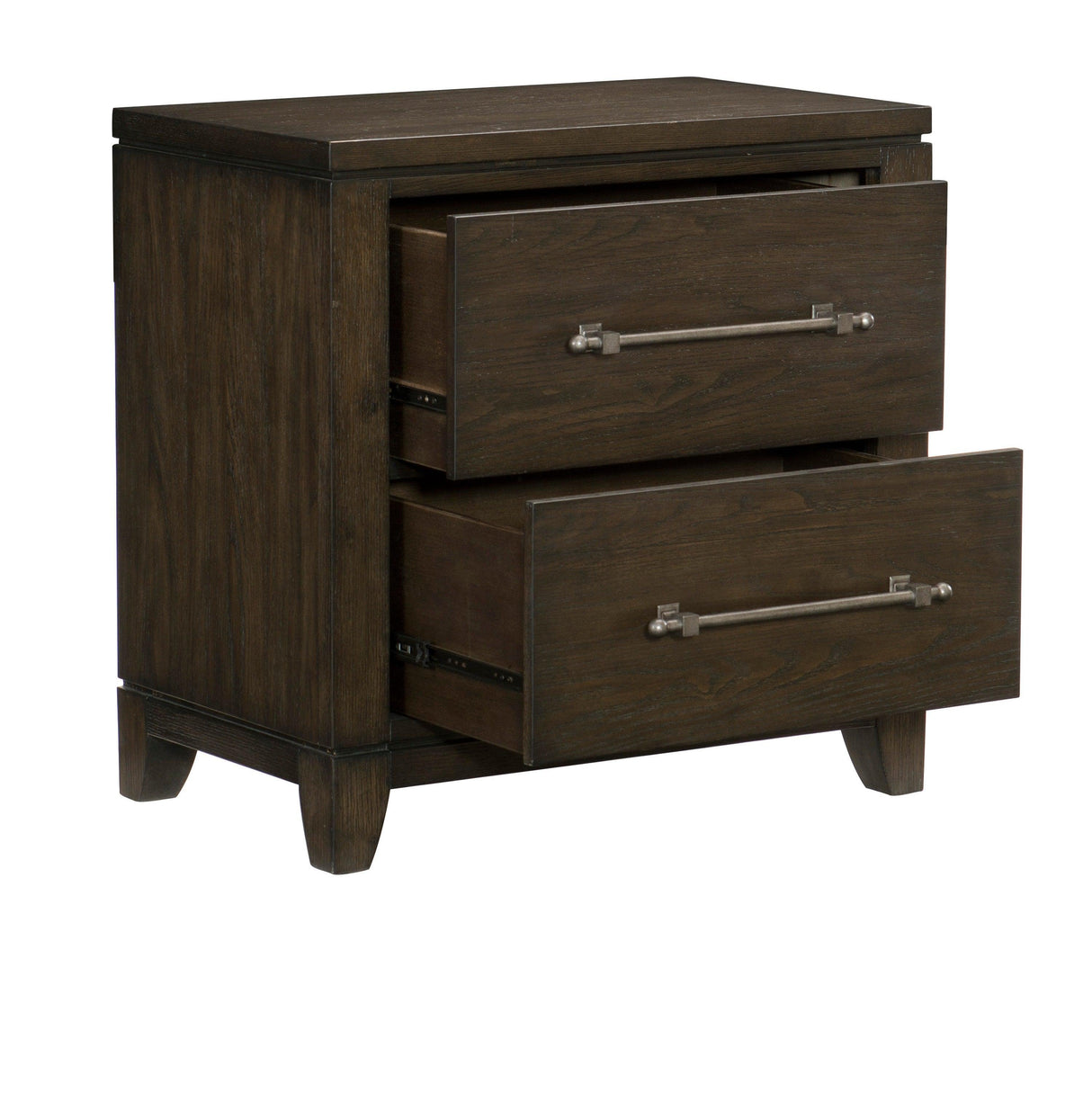 Griggs Dark Brown Nightstand by Homelegance at Eve Furniture