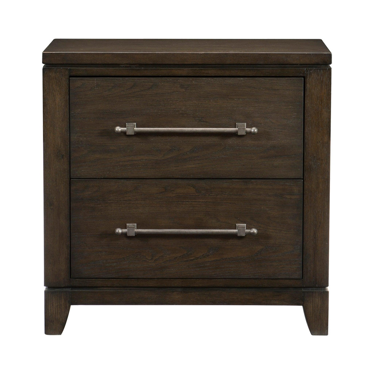 Griggs Dark Brown Nightstand by Homelegance at Eve Furniture