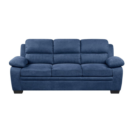 Holleman Blue Sofa by Homelegance at Eve Furniture