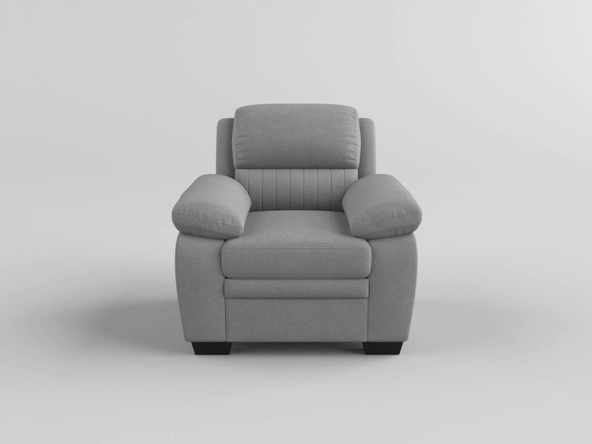 Holleman Gray Chair by Homelegance at Eve Furniture