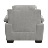 Holleman Gray Chair by Homelegance at Eve Furniture