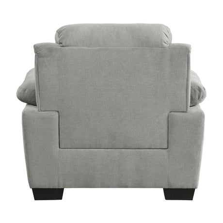 Holleman Gray Chair by Homelegance at Eve Furniture