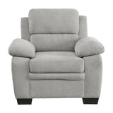 Holleman Gray Chair by Homelegance at Eve Furniture