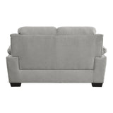 Holleman Gray Loveseat by Homelegance at Eve Furniture
