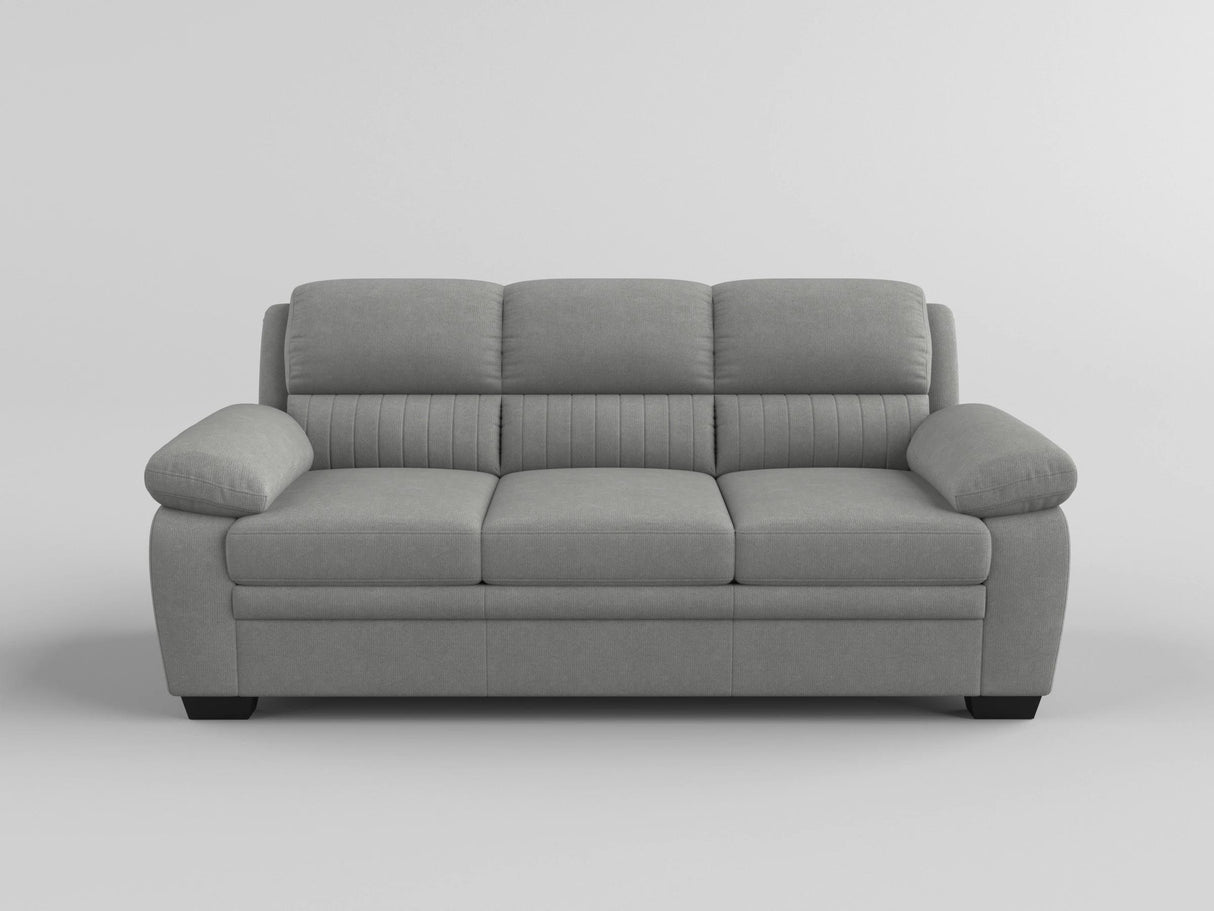 Holleman Gray Sofa by Homelegance at Eve Furniture