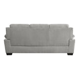 Holleman Gray Sofa by Homelegance at Eve Furniture