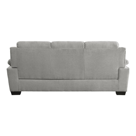 Holleman Gray Sofa by Homelegance at Eve Furniture