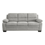 Holleman Gray Sofa by Homelegance at Eve Furniture