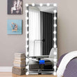 Hollywood Bluetooth Floor Mirror by New Era Innovations at Eve Furniture