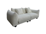 Homey Luxury White 2 Piece Living Room Set by New Era Innovations at Eve Furniture