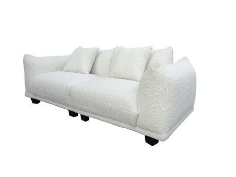 Homey Luxury White 2 Piece Living Room Set by New Era Innovations at Eve Furniture