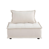 Inman Beige Boucle Modular Accent Chair by Homelegance at Eve Furniture