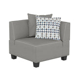 Jayilin Gray 5-Piece Modular Sectional by Homelegance at Eve Furniture